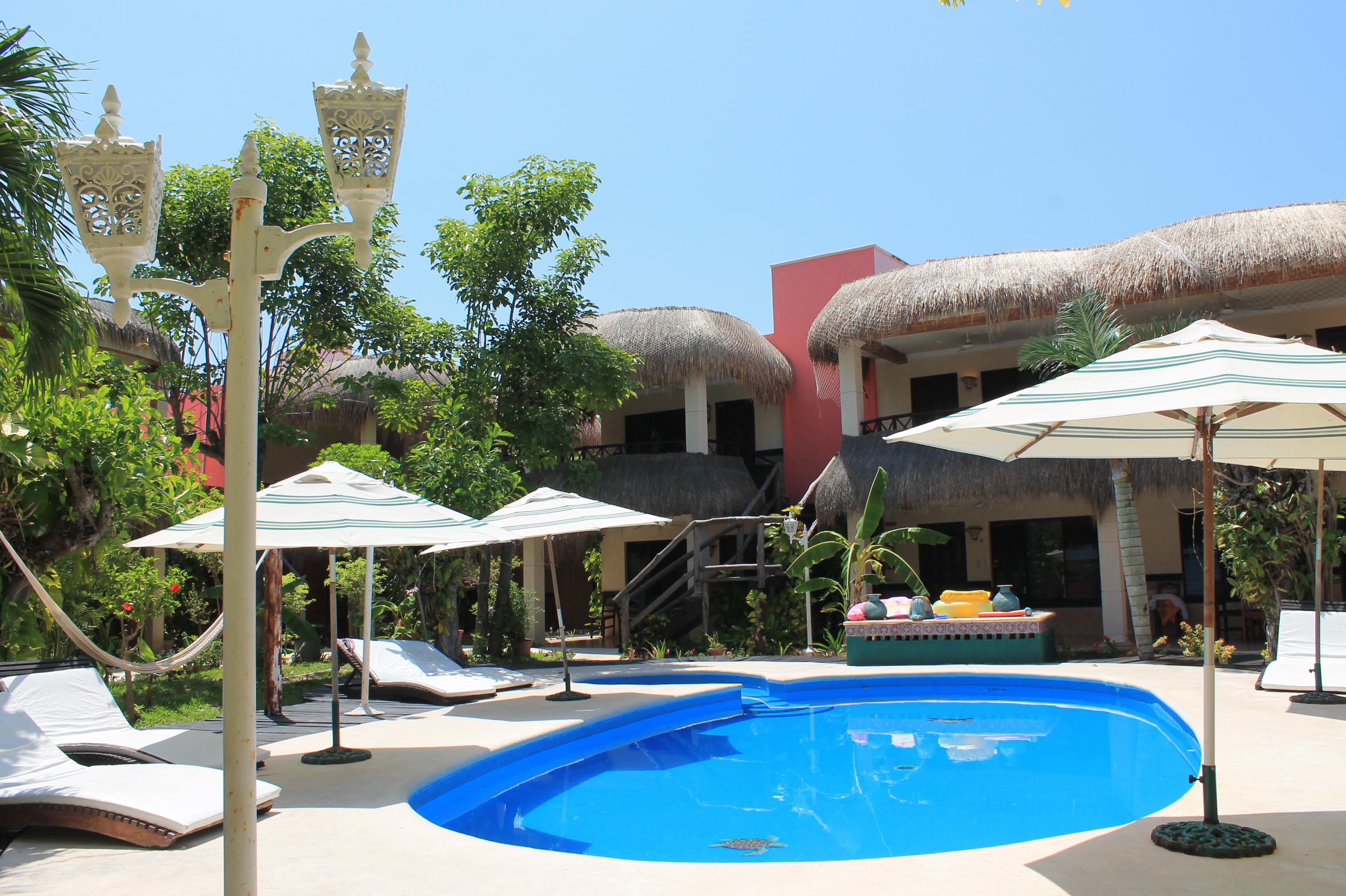 Cabanas Maria Del Mar Hotel Isla Mujeres Bagian luar foto