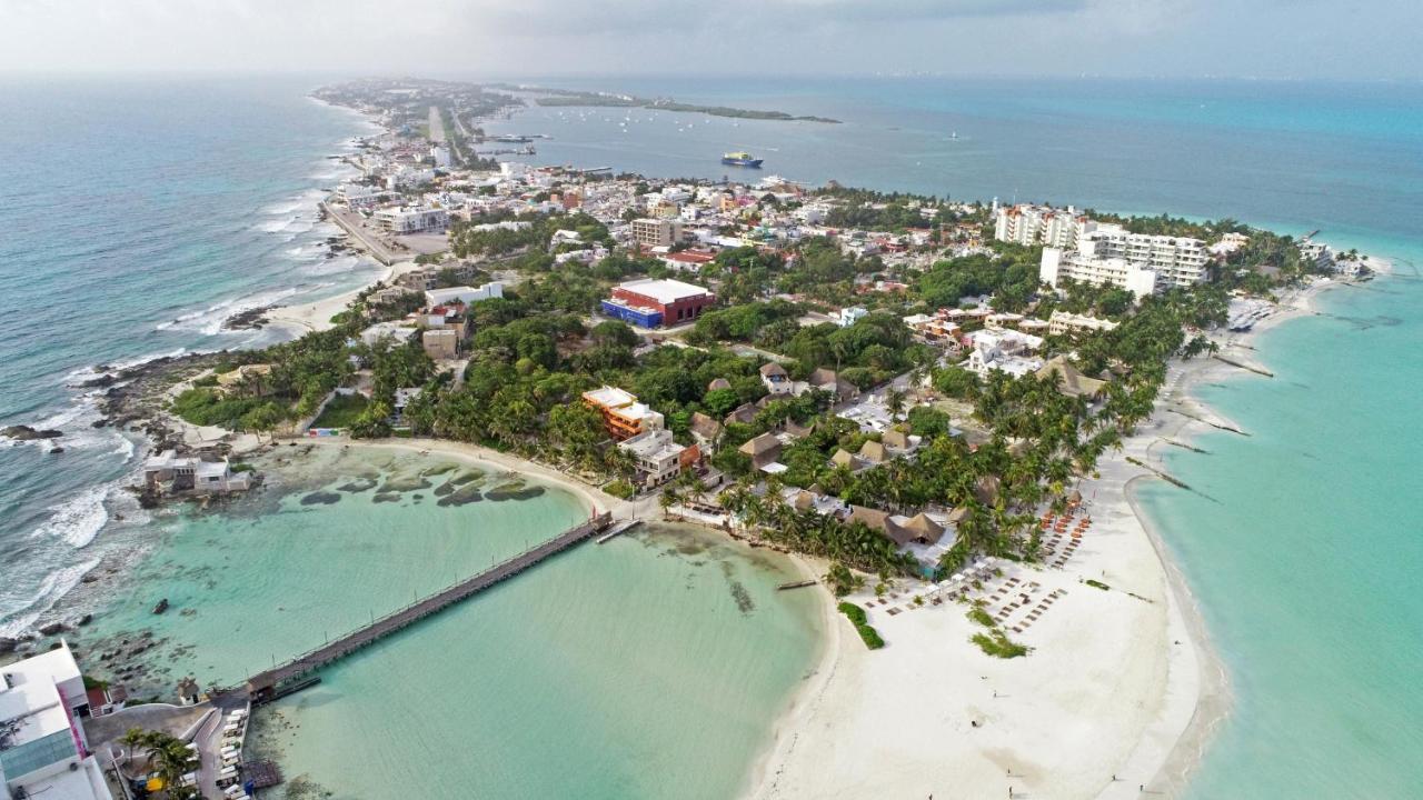 Cabanas Maria Del Mar Hotel Isla Mujeres Bagian luar foto