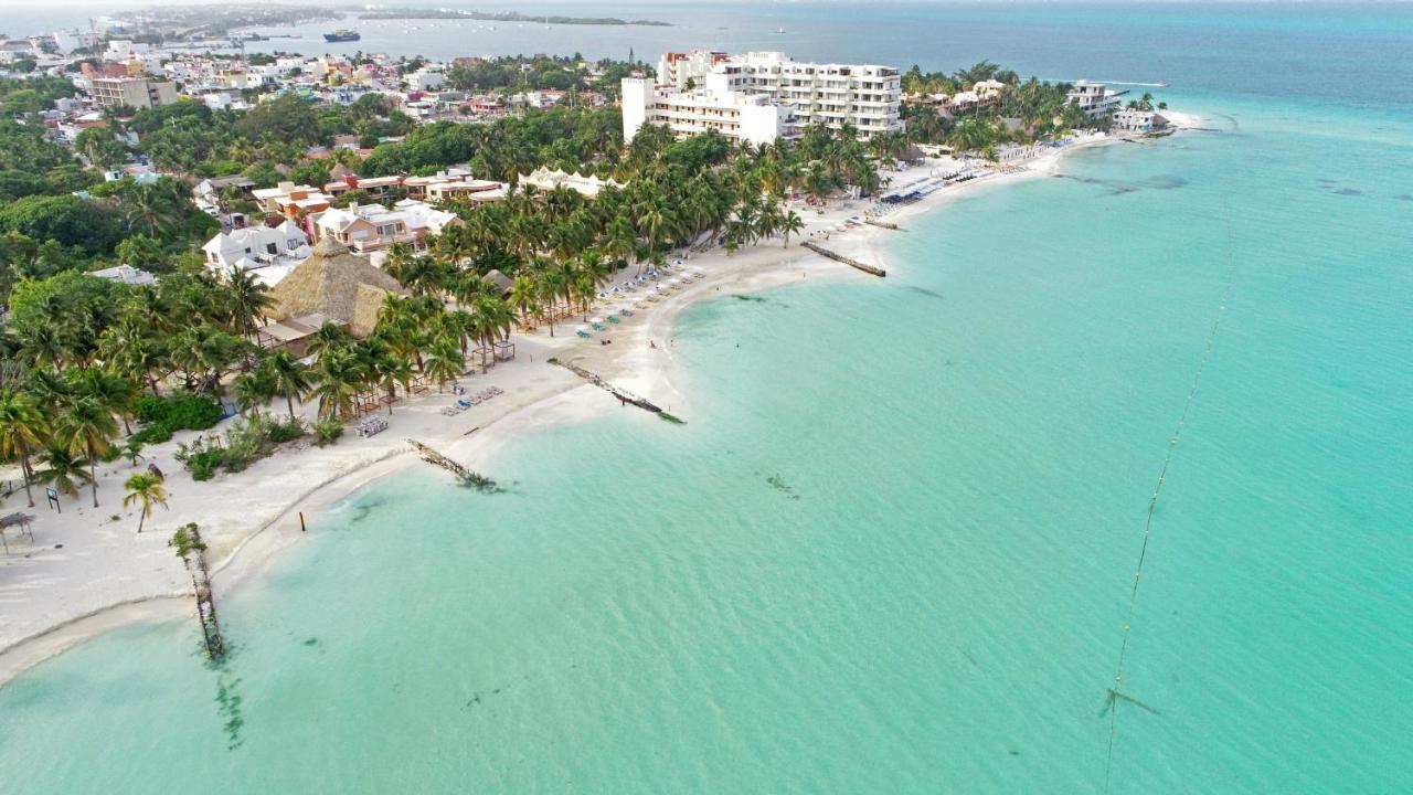 Cabanas Maria Del Mar Hotel Isla Mujeres Bagian luar foto