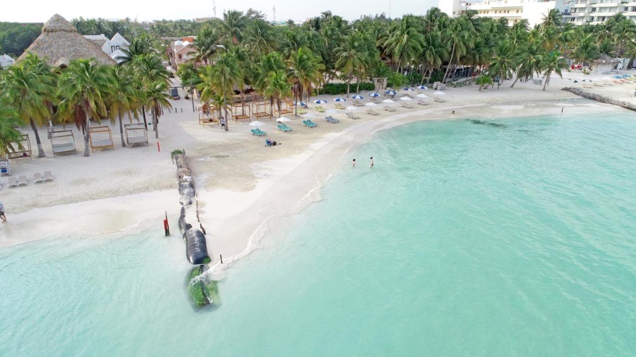 Cabanas Maria Del Mar Hotel Isla Mujeres Bagian luar foto