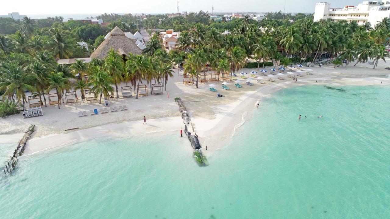 Cabanas Maria Del Mar Hotel Isla Mujeres Bagian luar foto